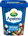 Queso blanco Apetina dados en salmuera