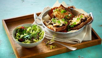 Ostegratinerede muslinger