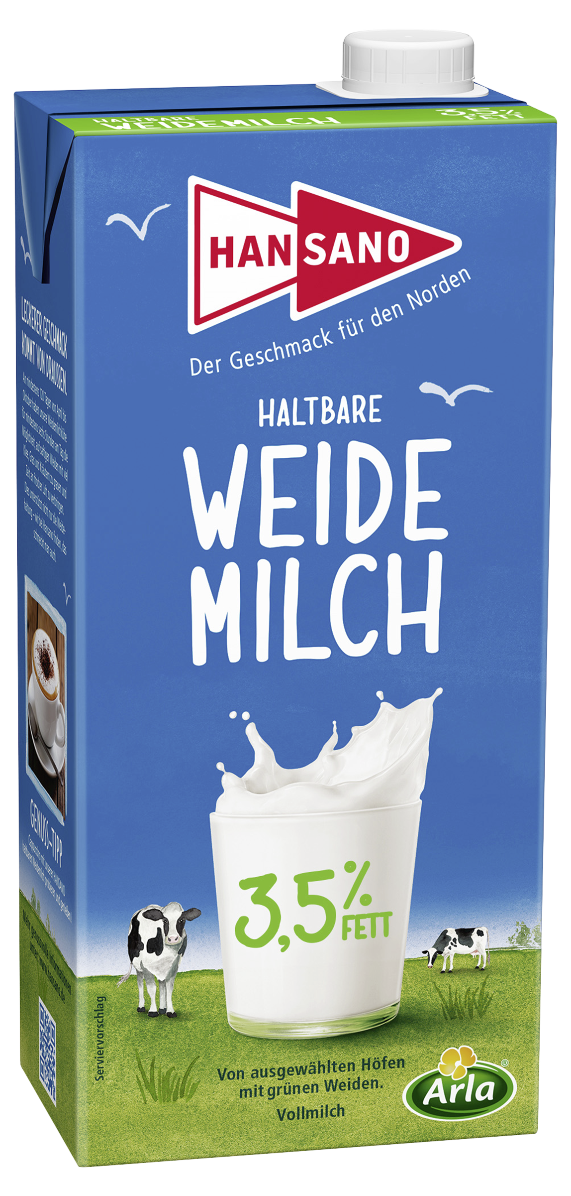 Haltbare Weidemilch 3,5%