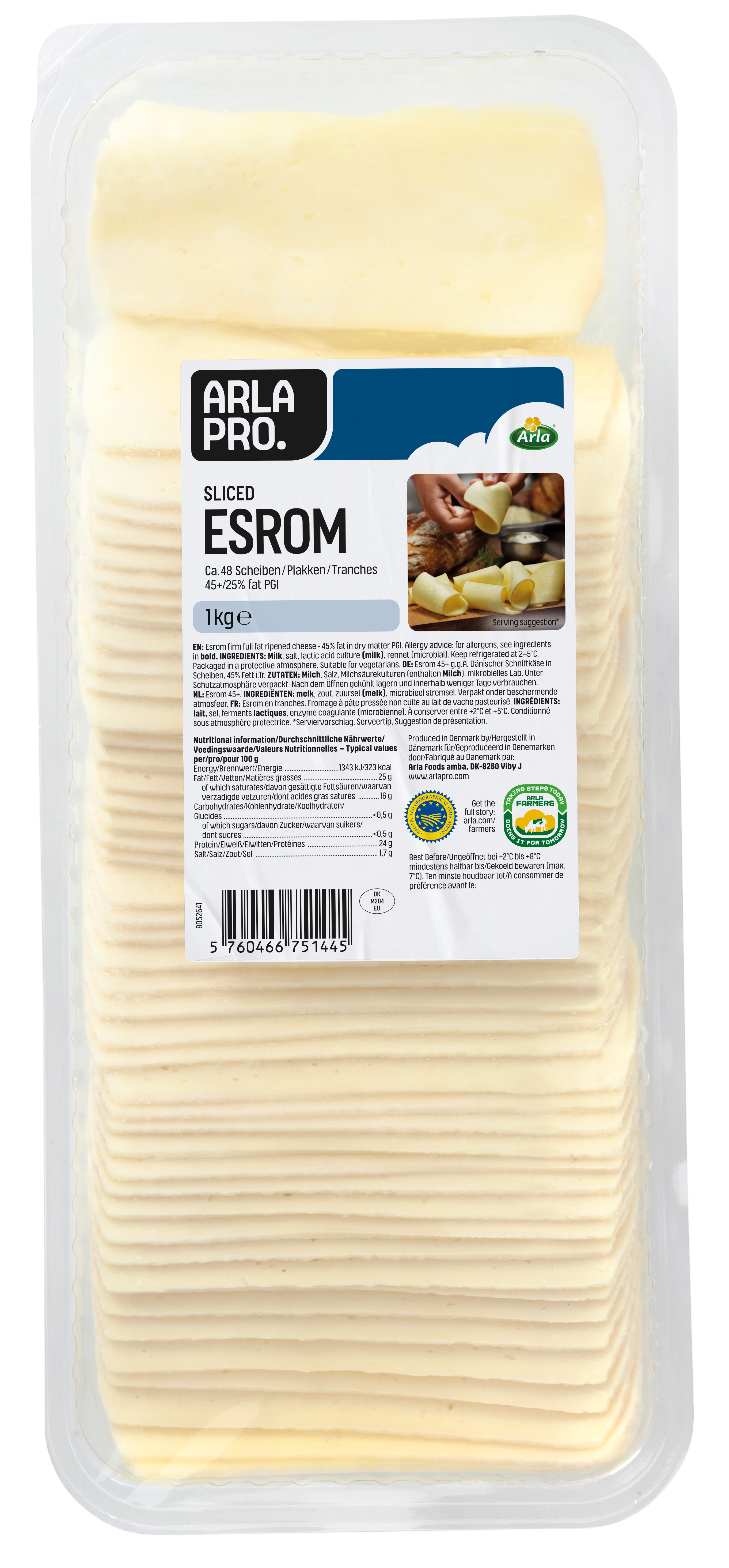 Arla® Pro Esrom Scheiben g.g.A. 45+