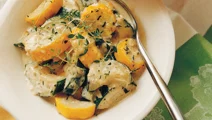 Stekt zucchini med parmesan