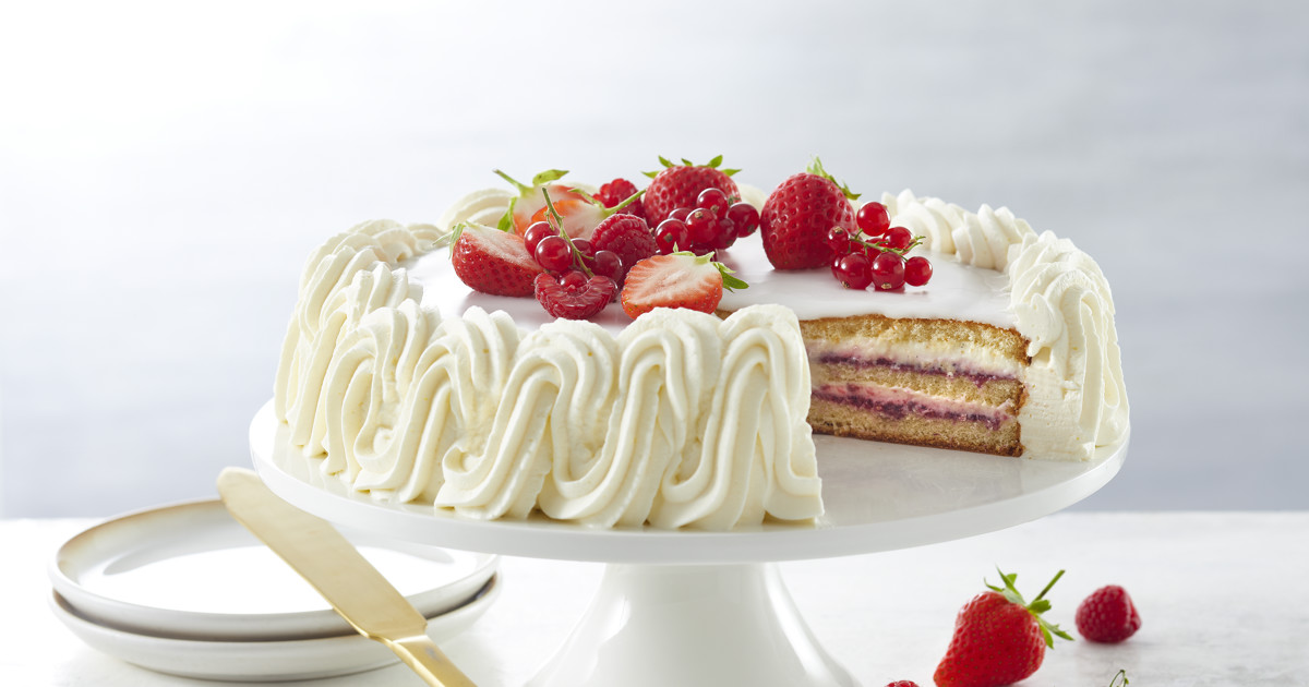 Lagkage - få opskrift på nem og klassisk lagkage her. | Arla