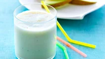 Smoothie med banan och melon