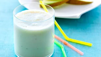 Smoothie med banan och melon