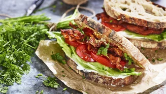 BLT med färskost