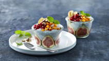 Chiagrød med vaniljeskyr