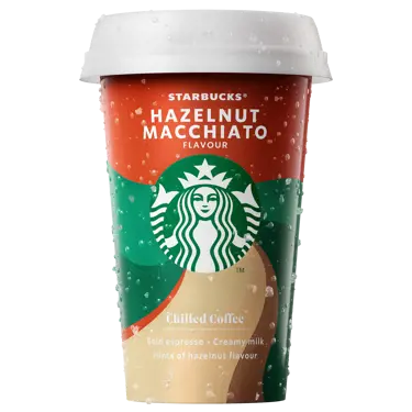 Starbucks hazelnut macchiato 220ml