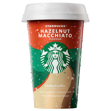 Starbucks hazelnut macchiato 220ml