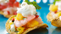 Ceviche med rejer