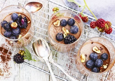 Chokladpannacotta