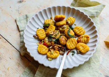 Pumpkin gnocchi