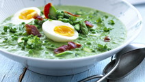 Suppe med 9 slags grønt