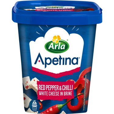 Arla Apetina kuutiot paprika-chili 200g