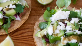 Zielone tostady