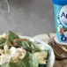 Fusilli con espárragos trigueros, calabacín y Arla Apetina