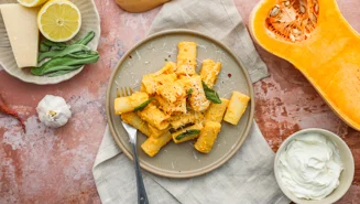 Butternut squash pasta