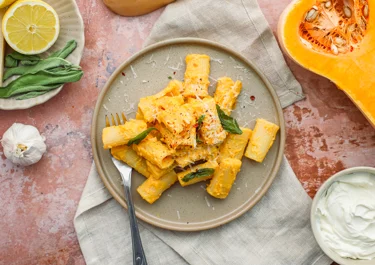 Butternut squash pasta
