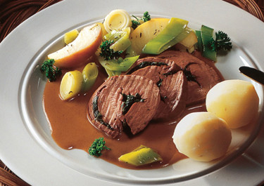 Hjerter med stegte æbler