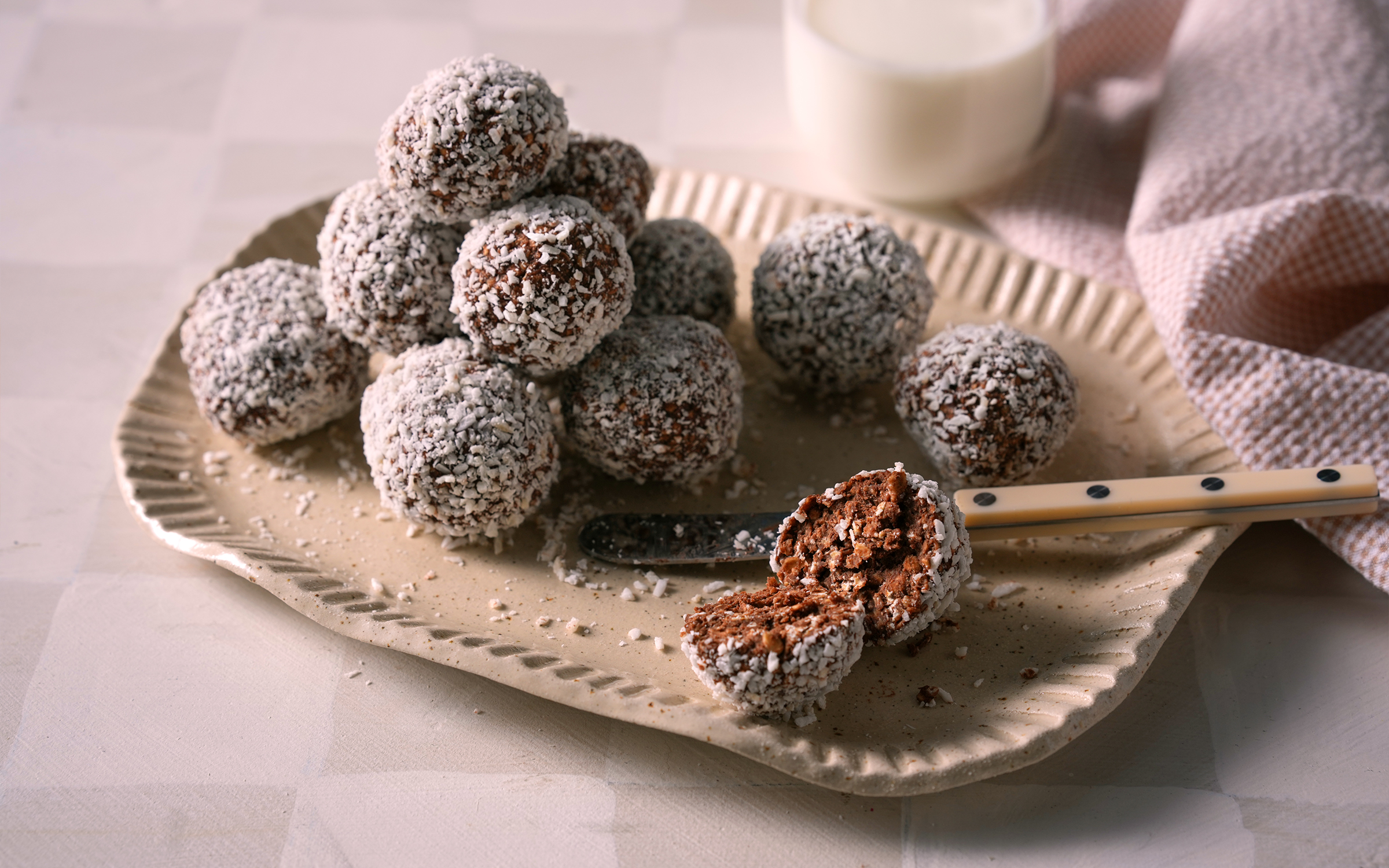 Glutenfria chokladbollar