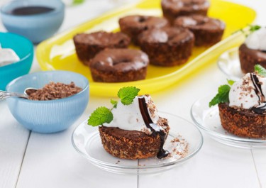 Minttu-mutakakkumuffinssit
