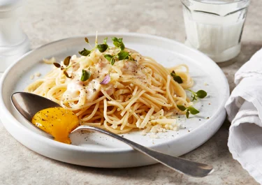 Enkel spaghetti carbonara
