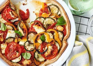 Vegetable tart