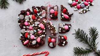 Rocky road med marcipan
