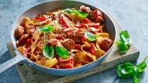 Chorizo pasta