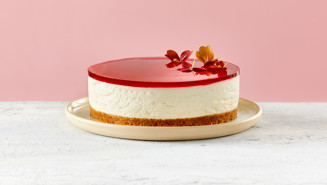 Laktosfri cheesecake med yoghurt