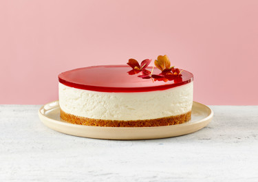 Laktosfri cheesecake med yoghurt