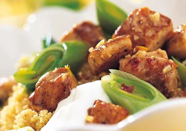 Kycklingcouscous sweet chili