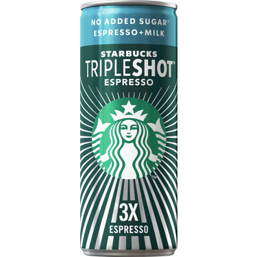 Starbucks tripleshot espresso no added sugar 300ml