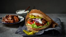 Kebab i pitabröd