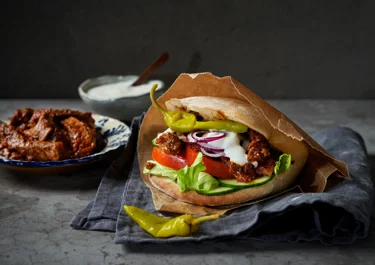 Kebab i pitabröd