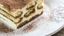 Tiramisu zonder lactose