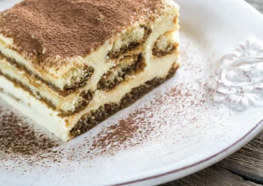 Tiramisu zonder lactose