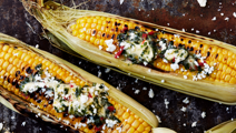 Grillede majs