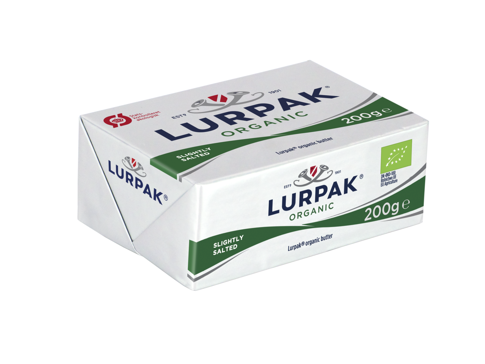 Masło Organiczne Lekko Solone 200g