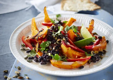 Geroosterde pompoensalade