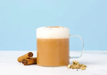 Kamillethee met lactosevrije melk