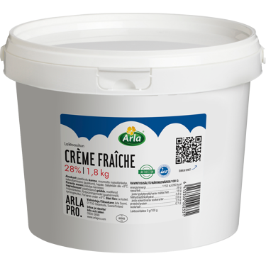 Arla Pro crème fraîche 28% laktoositon 1,8kg