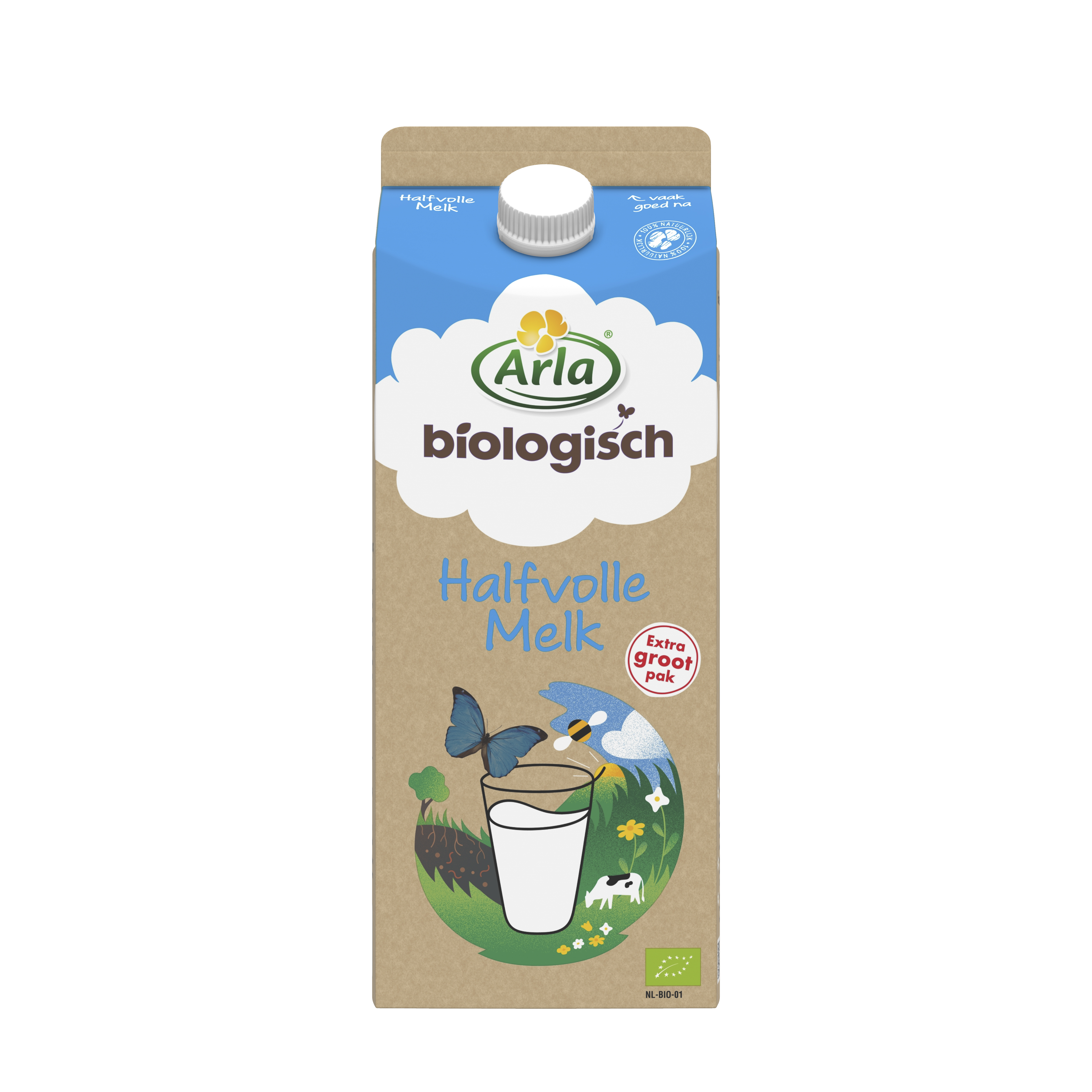 Halfvolle melk 1.5 liter