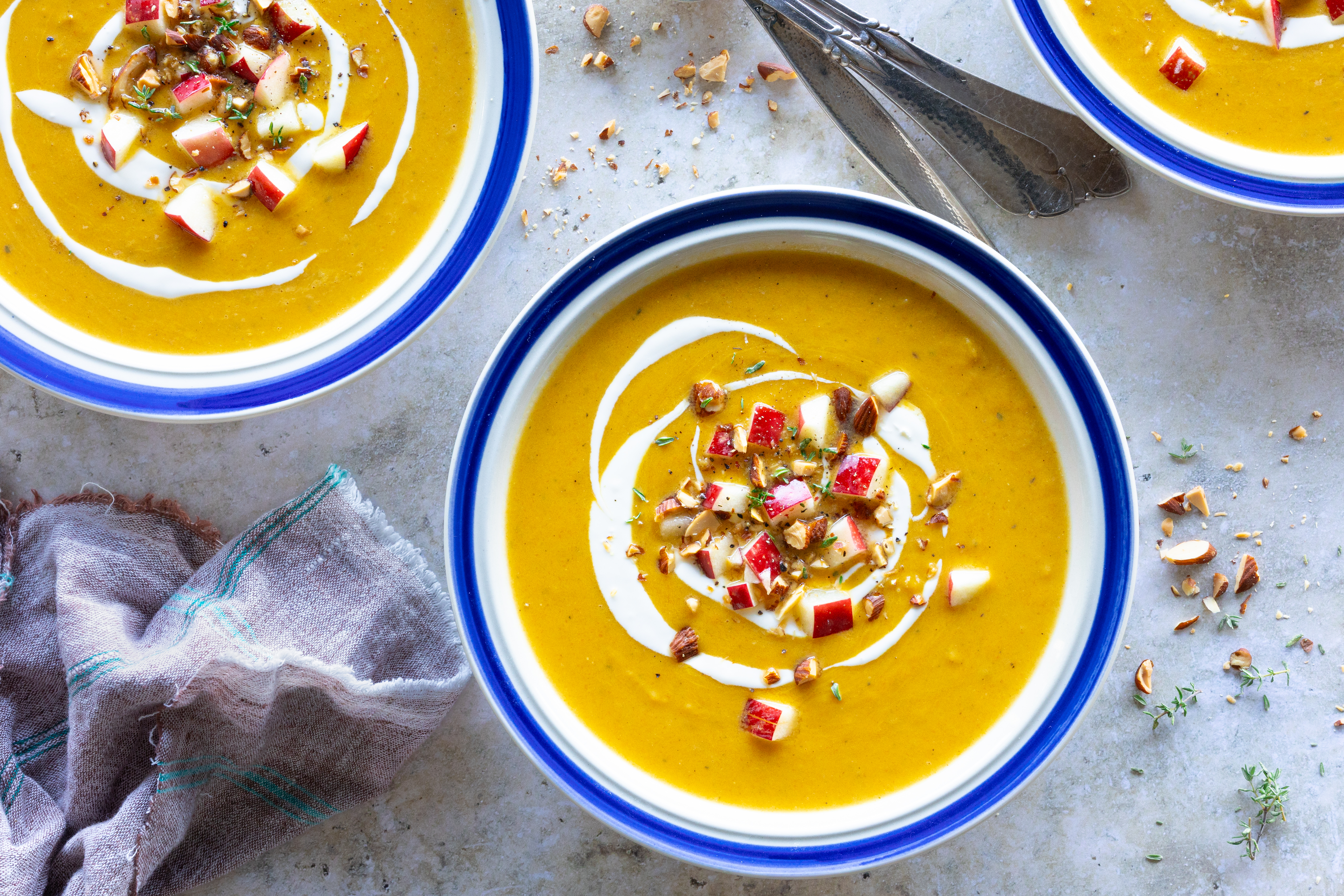 Butternutsquash suppe