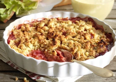 Rabarbercrumble