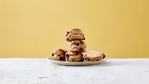 Oatscones with Dark Chocolate
