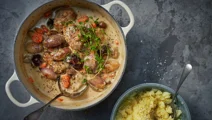 Snabb och mustig kycklinggryta