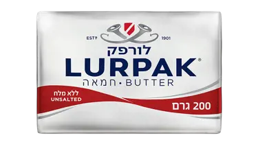 חמאת לורפק ללא מלח