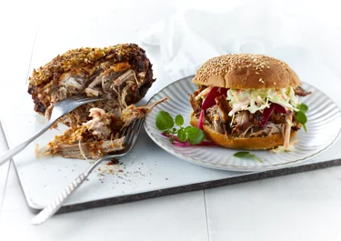 Pulled pork sandwich