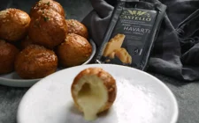 Bouchées de bretzel au fromage crémeux