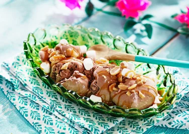 Chokladglass Rocky Road